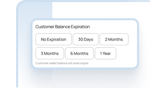 Balance expiry control